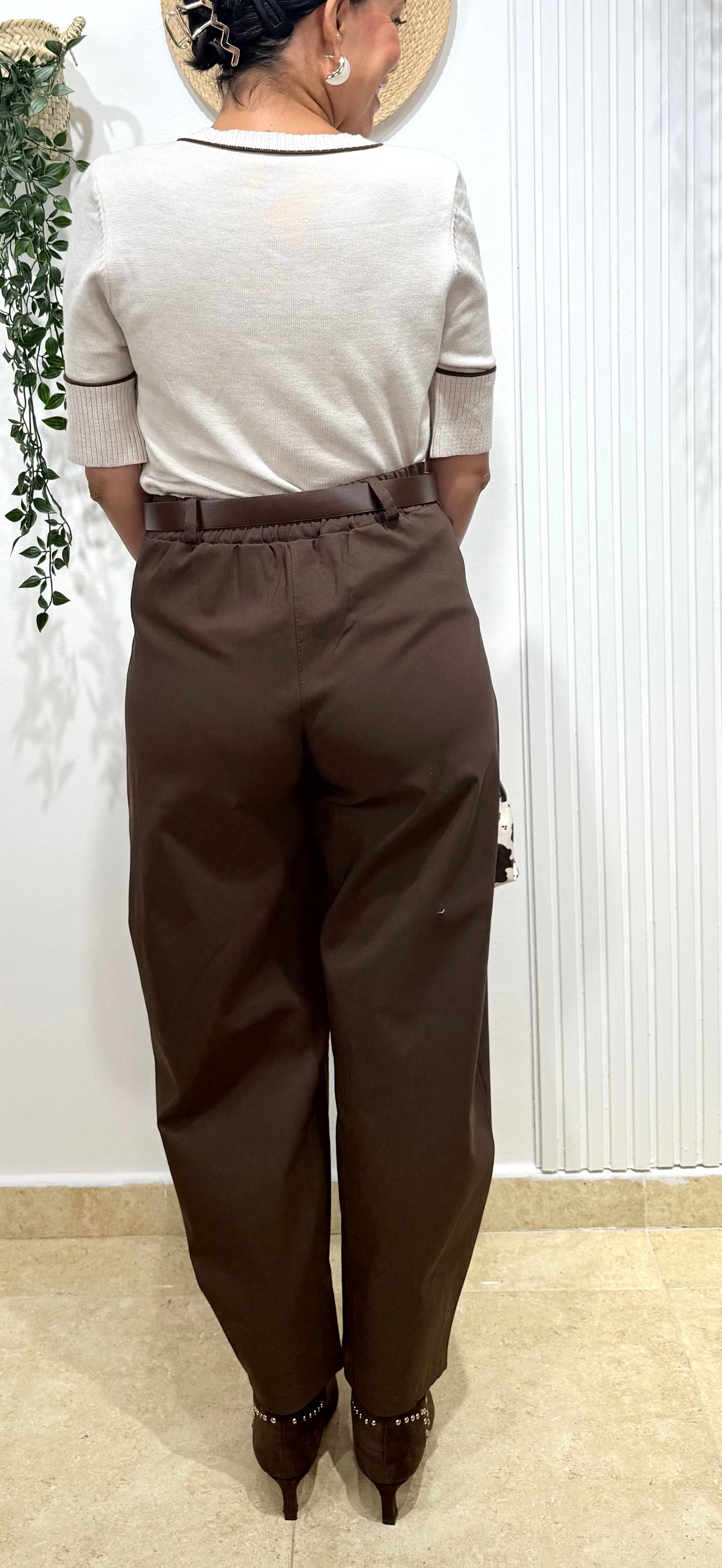 Pantalón ballog chocolate lycra