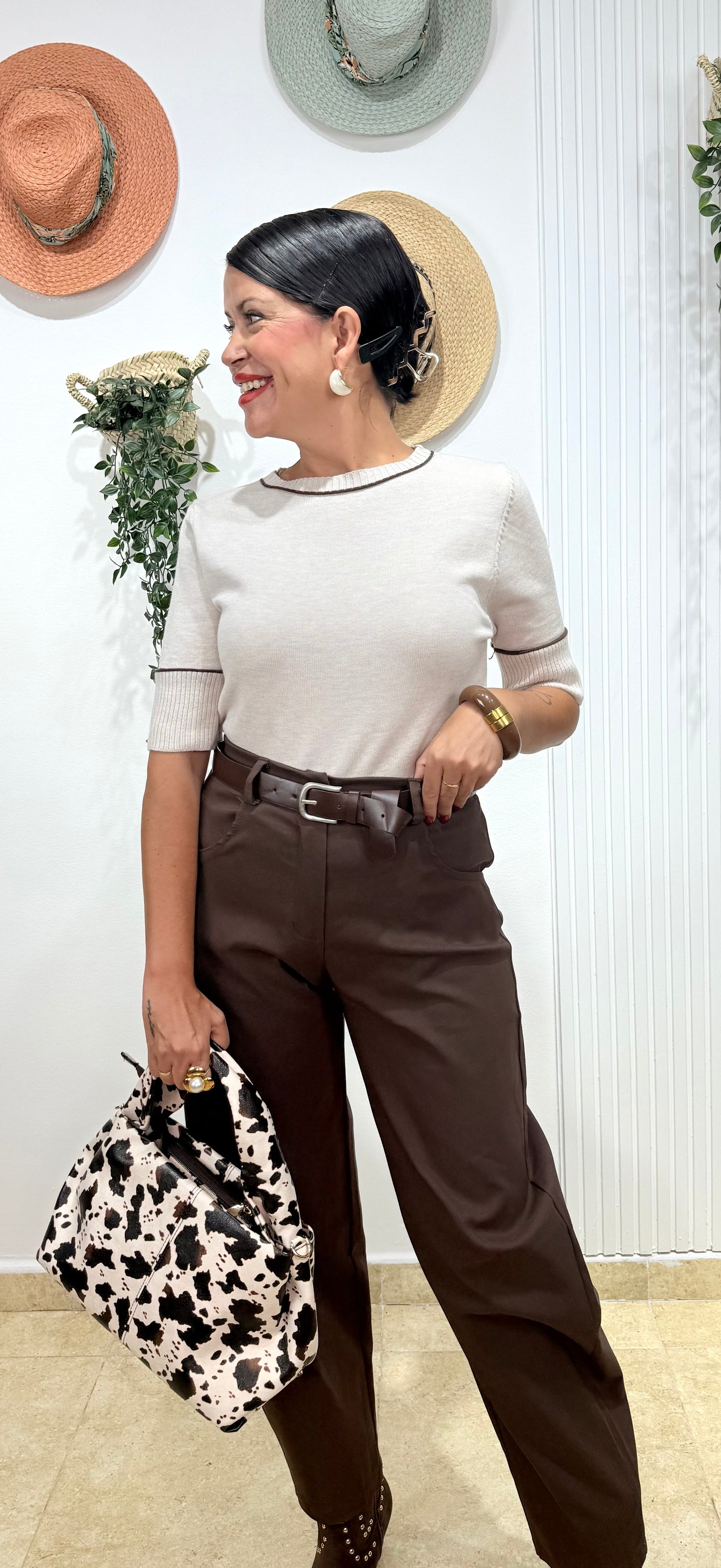 Pantalón ballog chocolate lycra