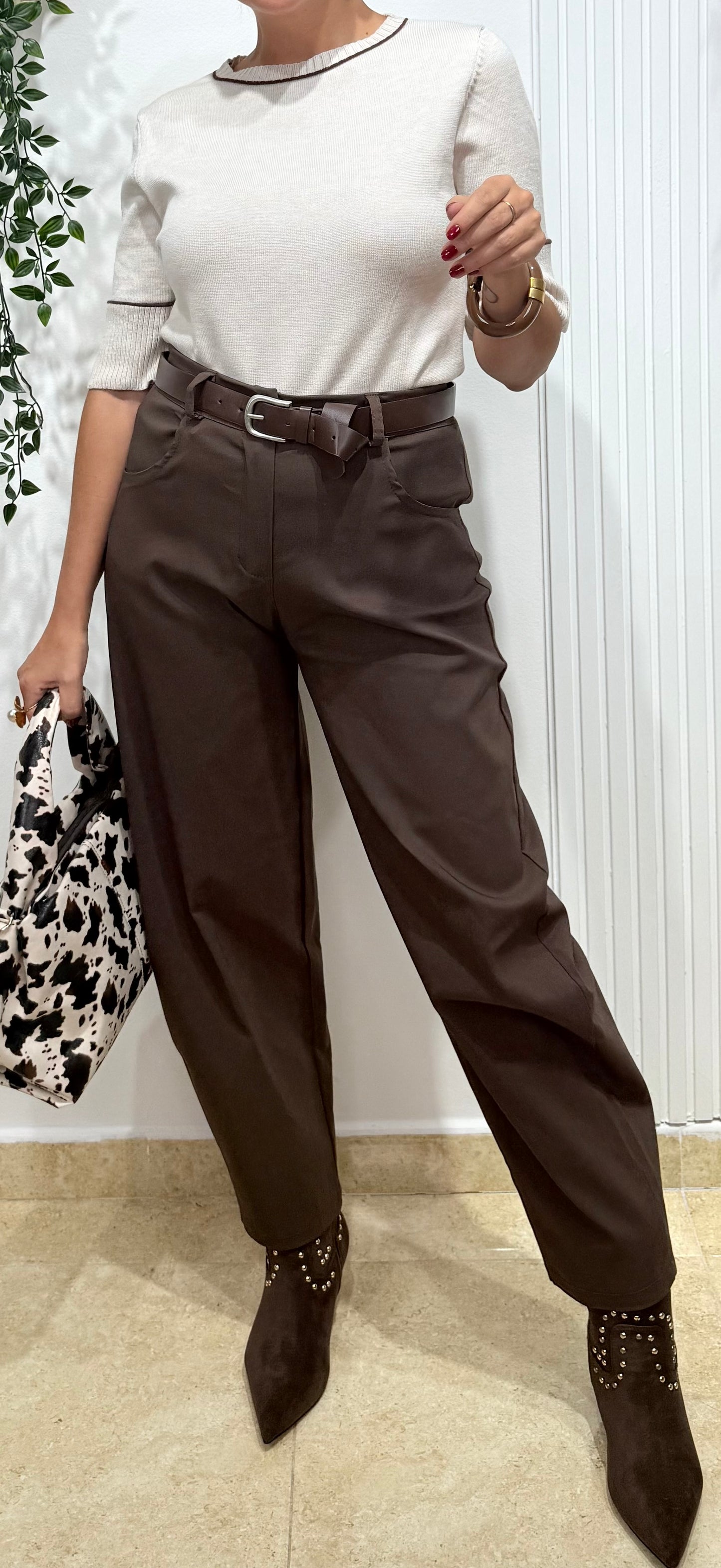 Pantalón ballog chocolate lycra