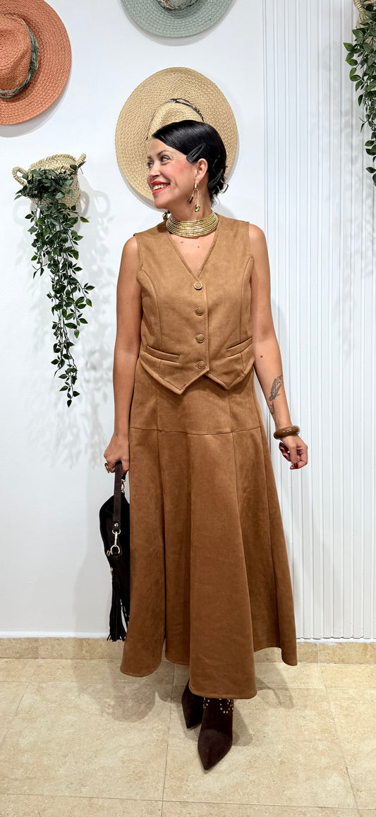 Conjunto antelina camel
