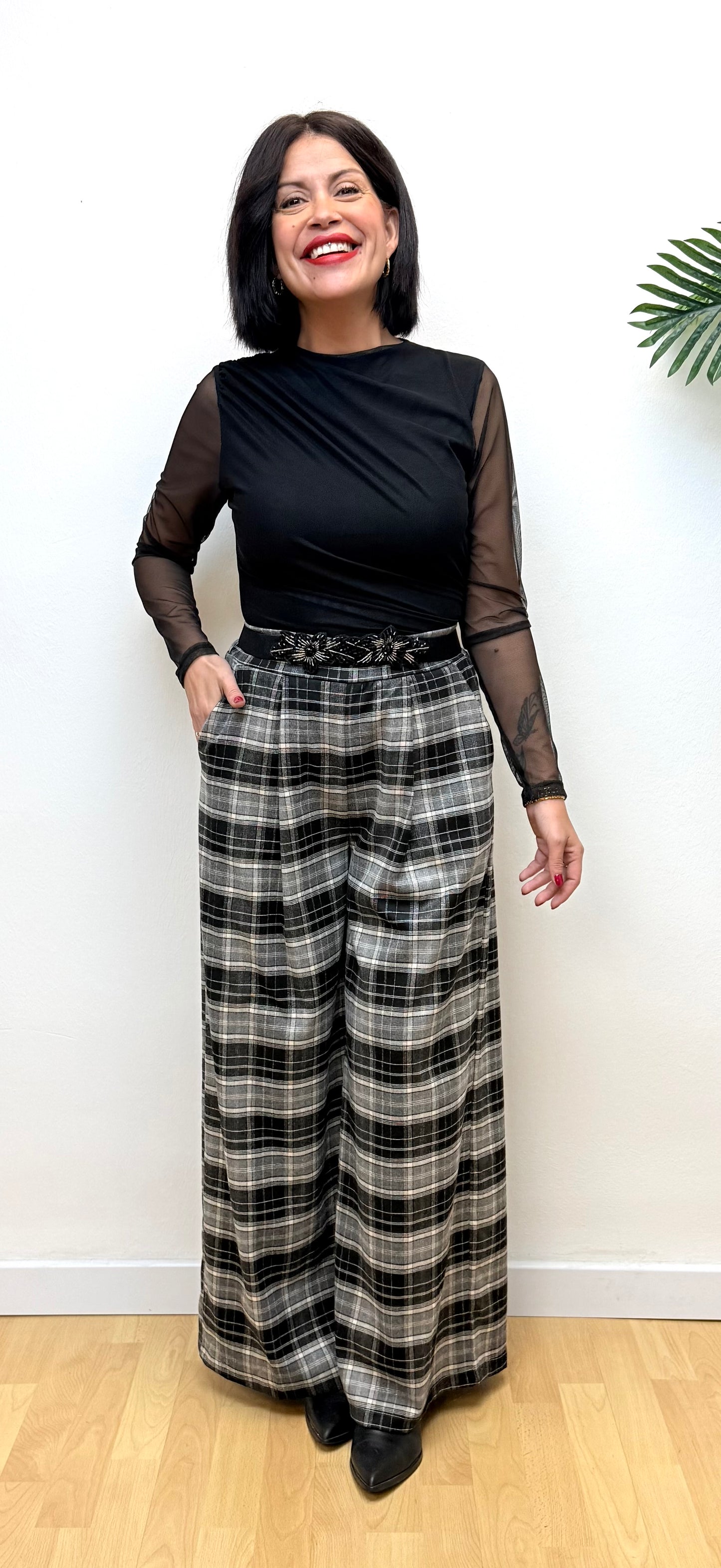 Pantalón cuadros Emily