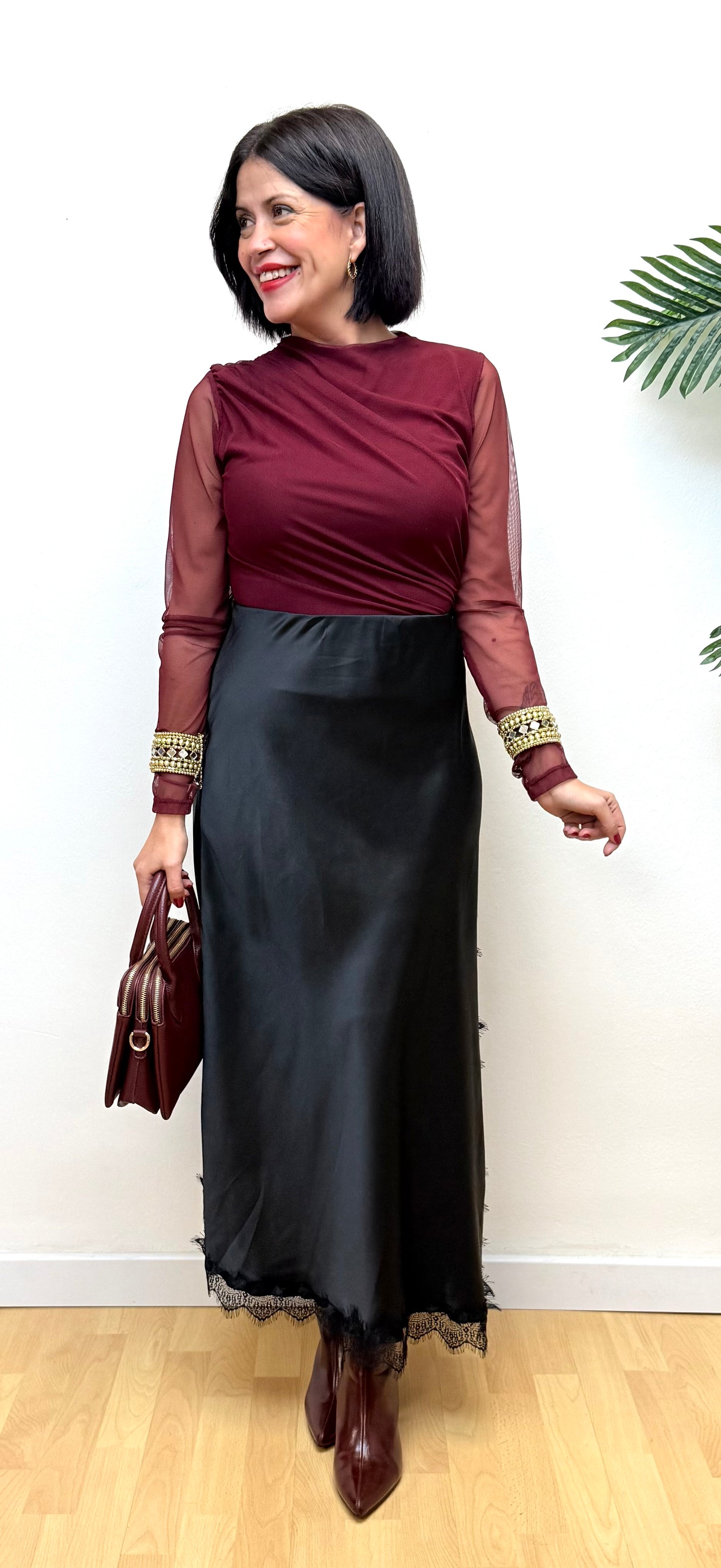 Body Burdeos Natacha