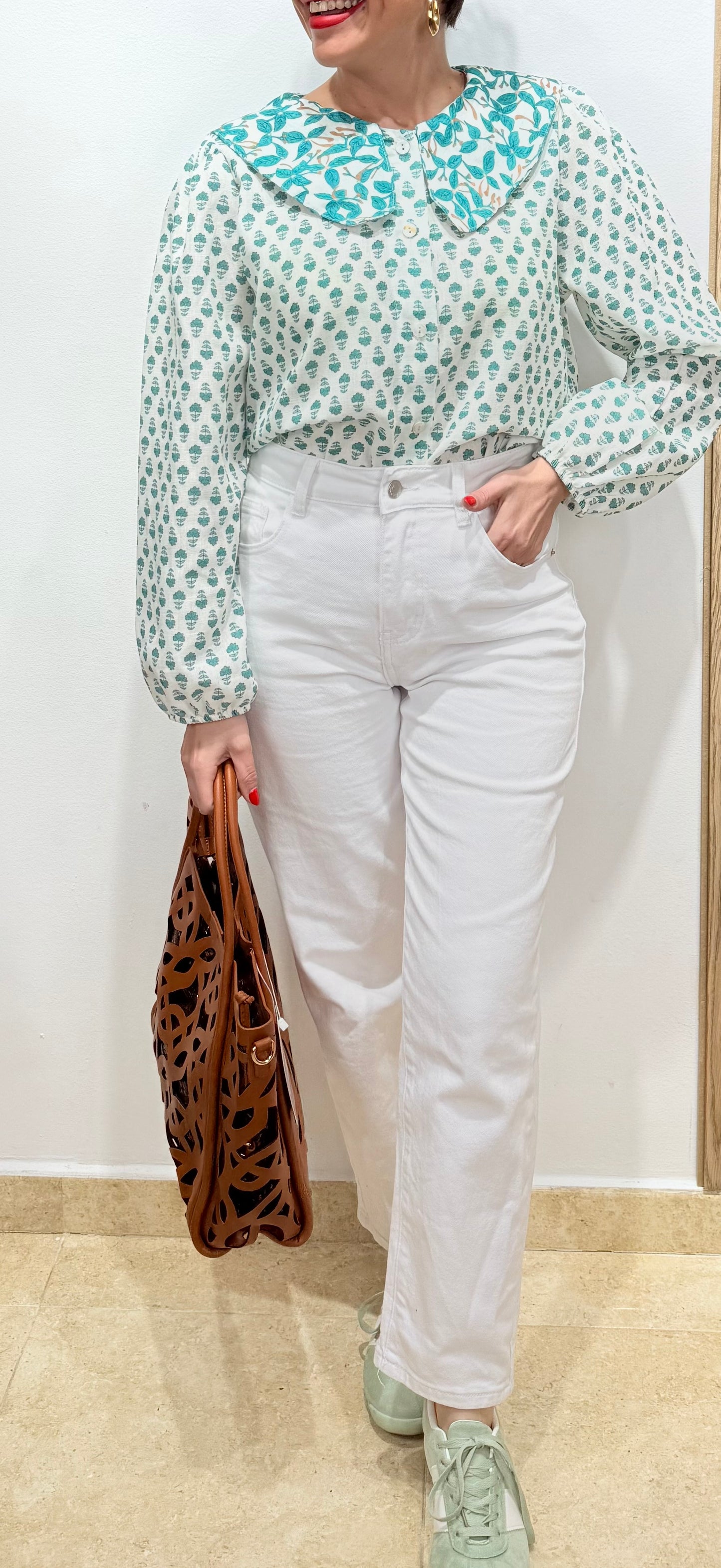 Camisa Baberola verde