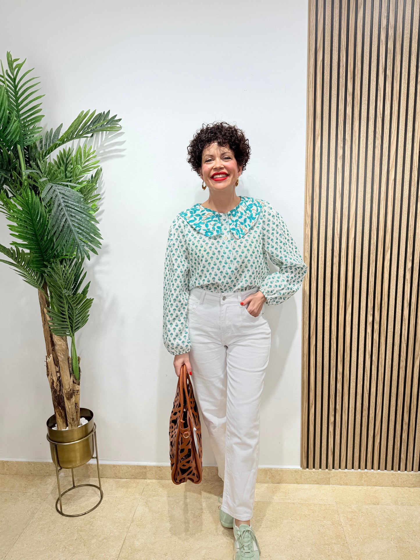 Camisa Baberola verde