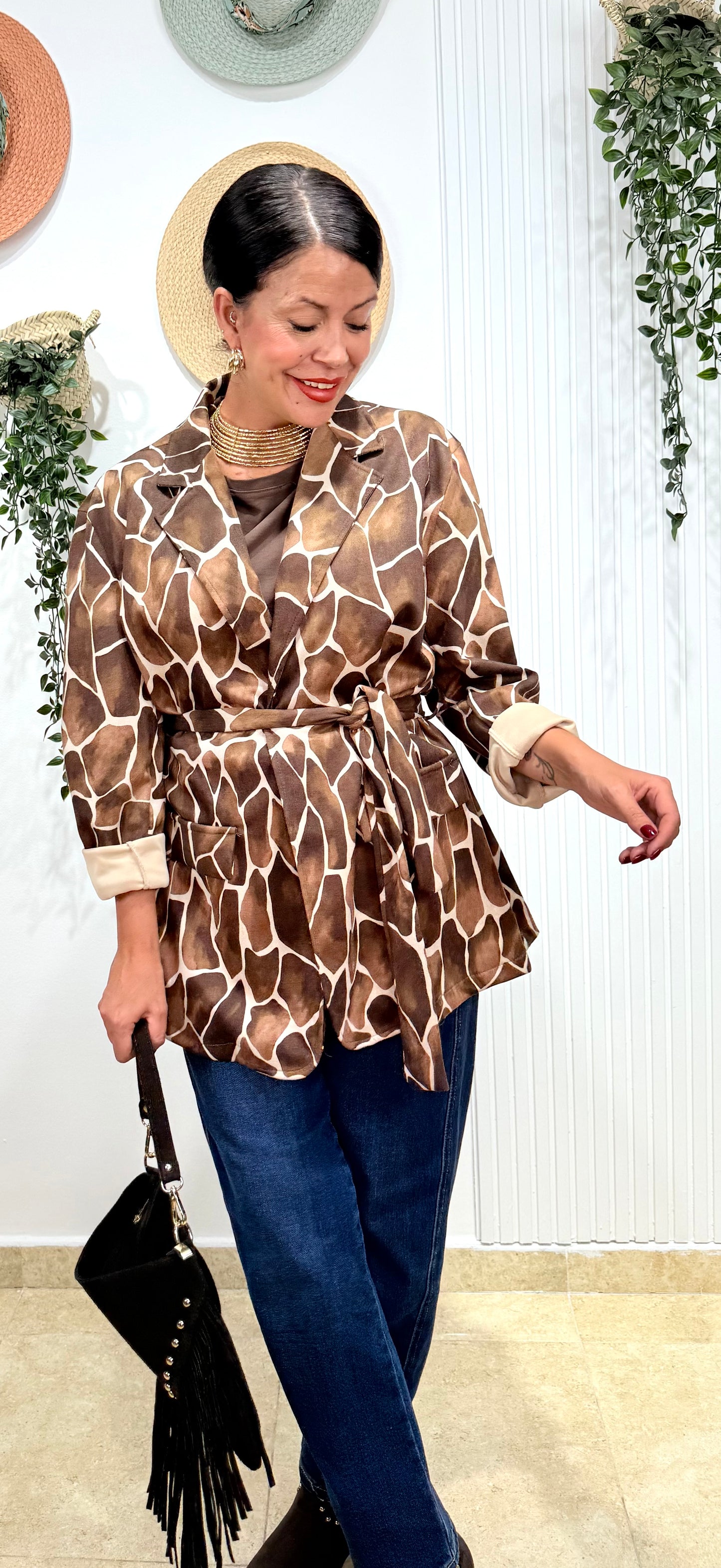 kimono antelina print
