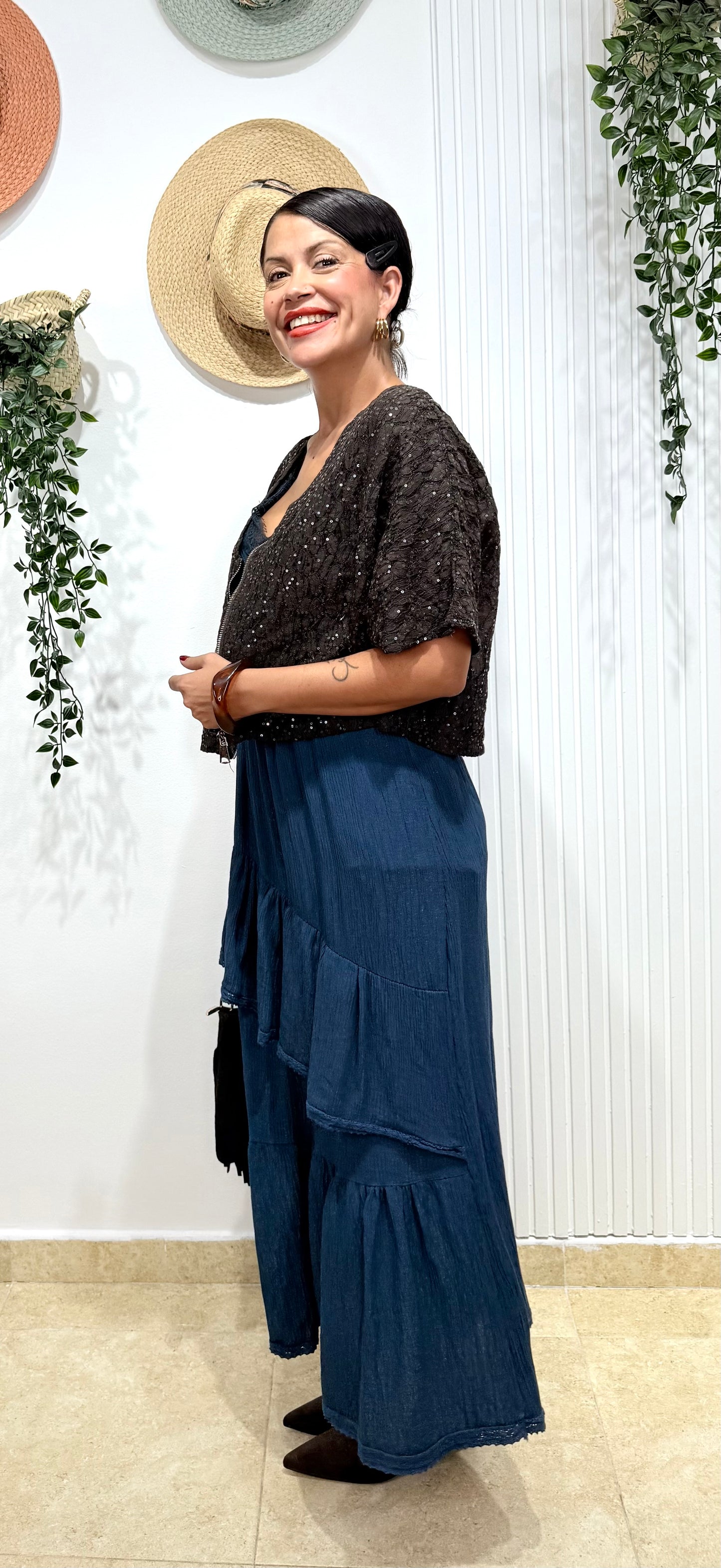 Jeans ballog azul oscuro