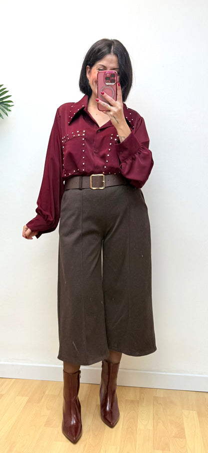 Bermudas Chocolate  Aterciopelas Mar