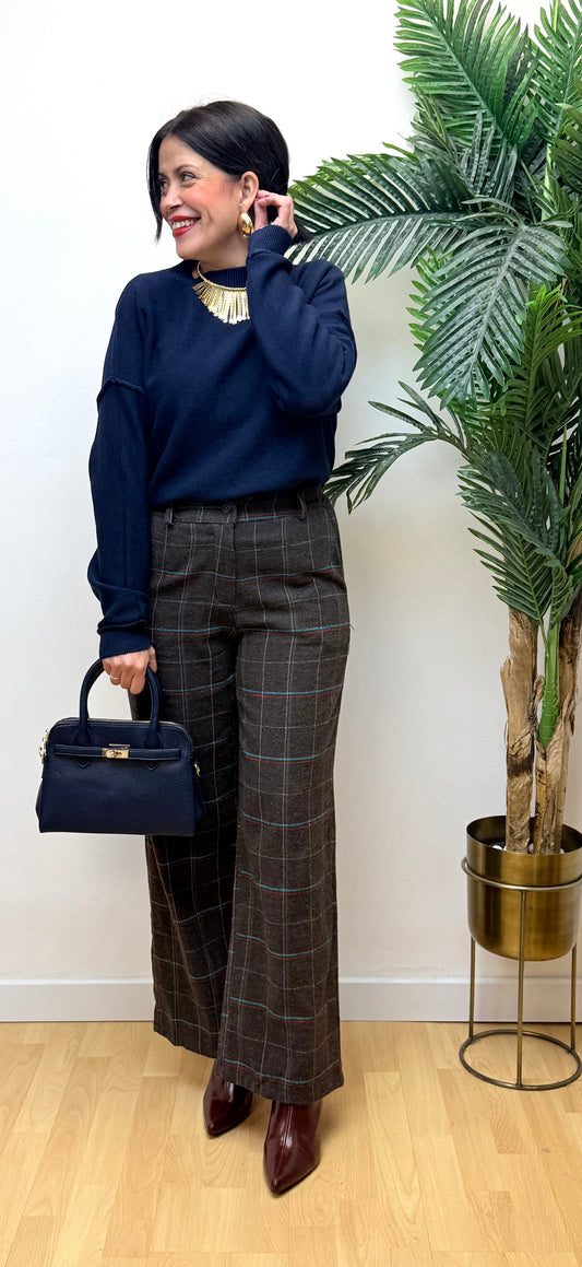 Pantalón cuadros Gala