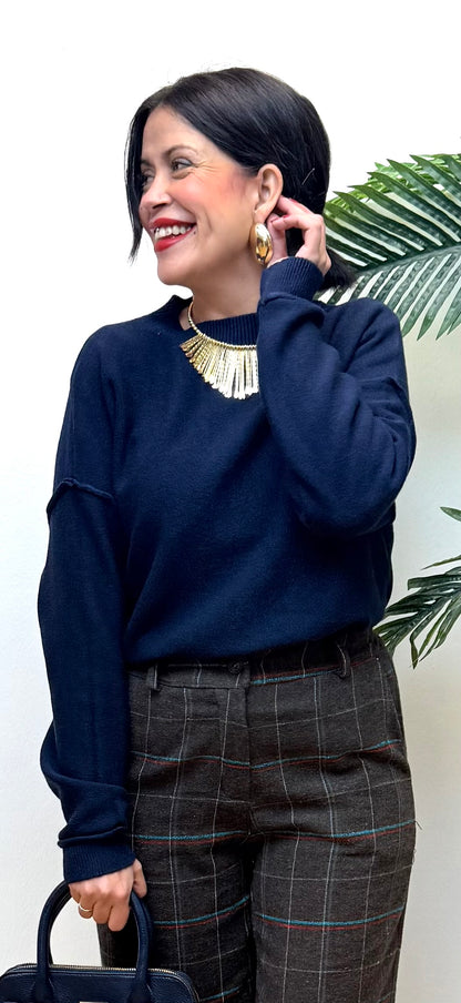 Jersey azul marino Viviana