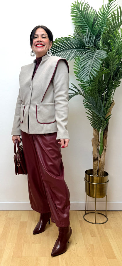 Chaqueta combi Camila