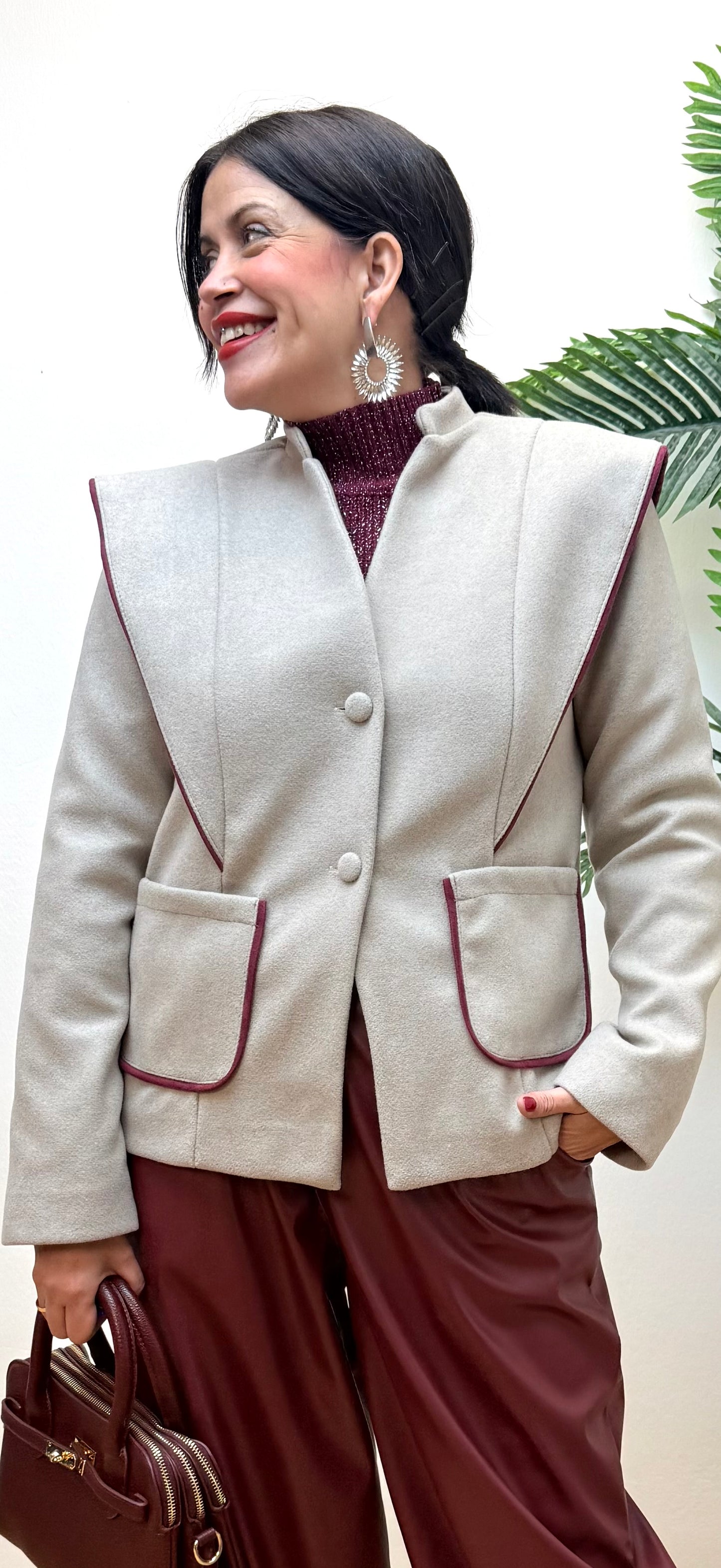 Chaqueta combi Camila