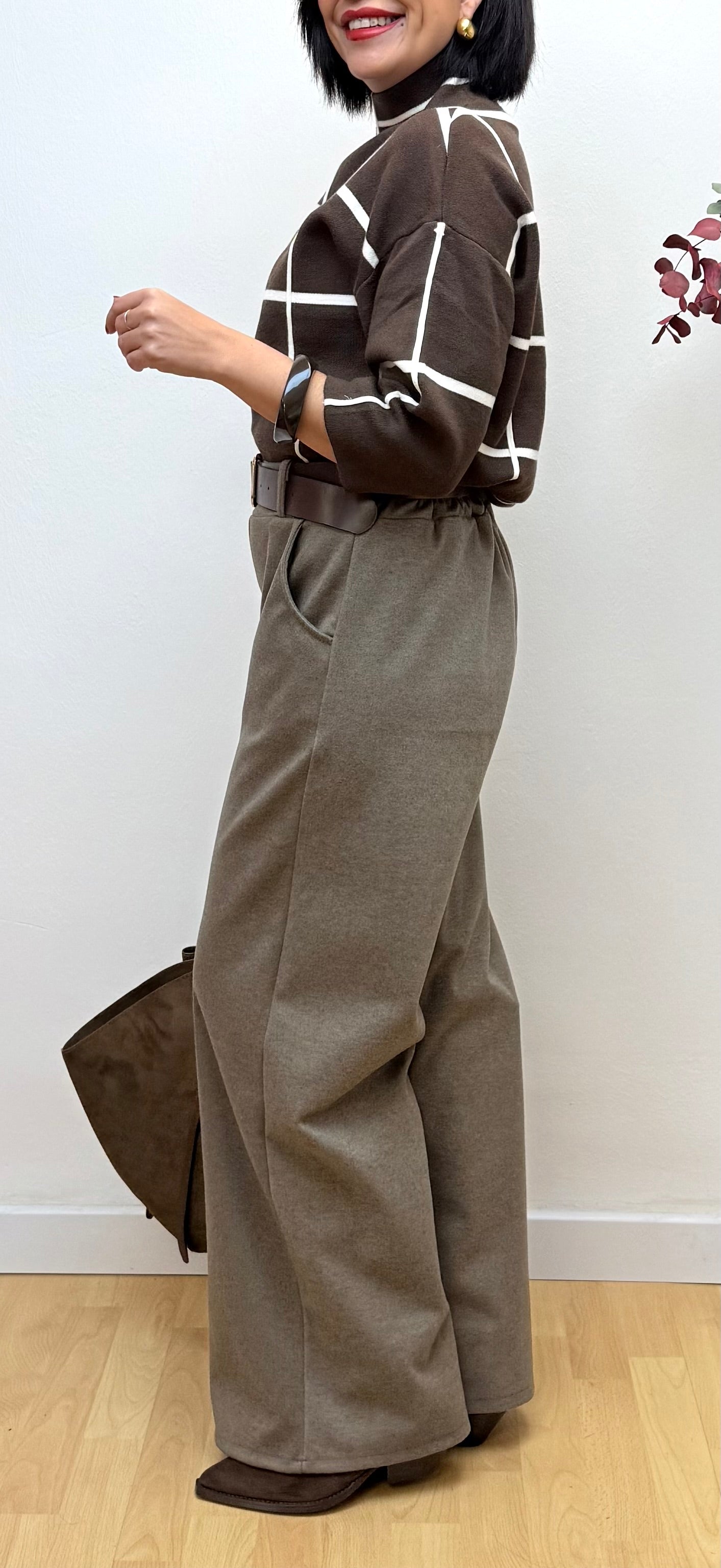 Pantalón Michaella taupé