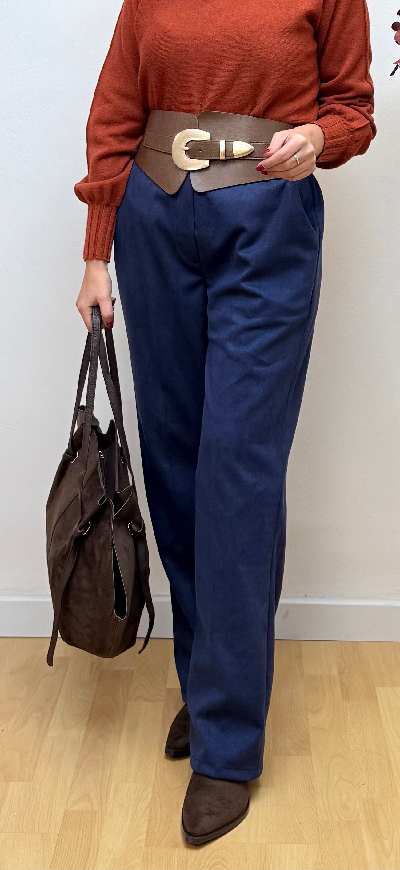 Pantalón Elisa azul marino