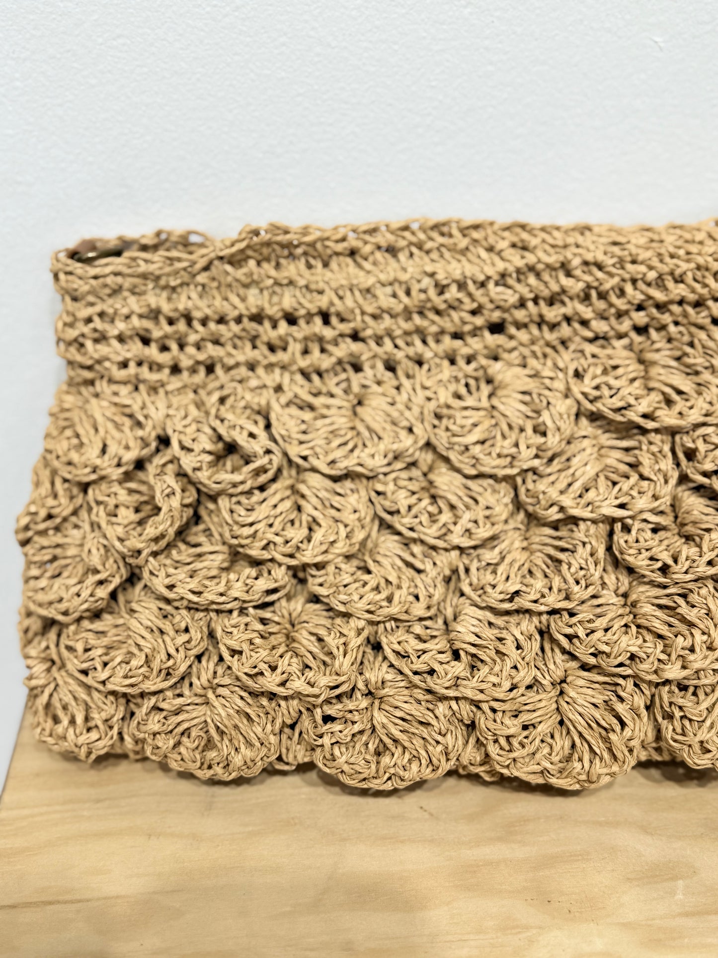 Bolso ondas camel