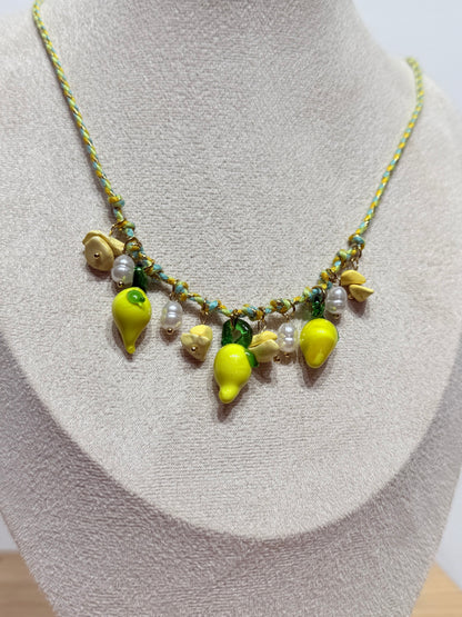 Collar hilo Limones