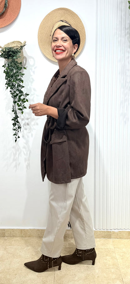Blazer Antelina Chocolate