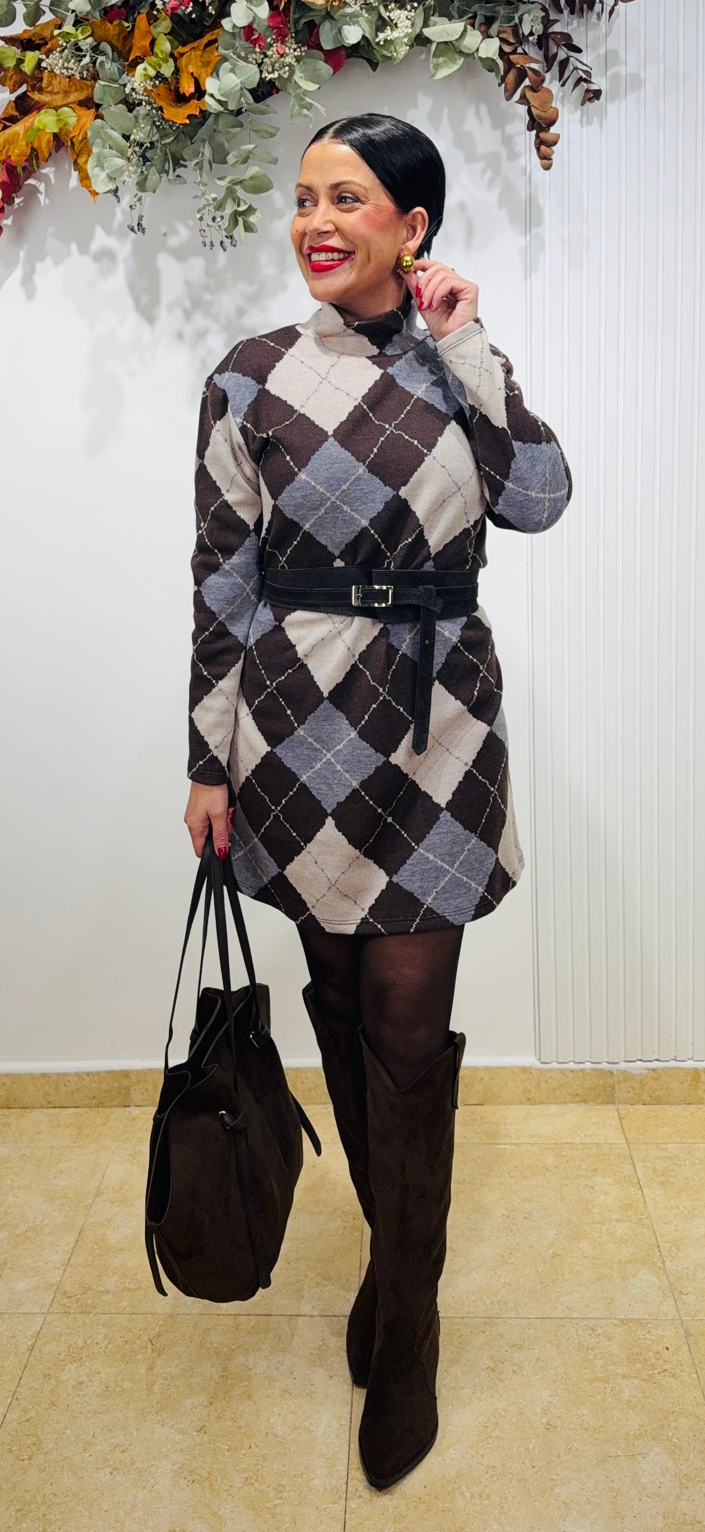 Vestido Rombos Viena