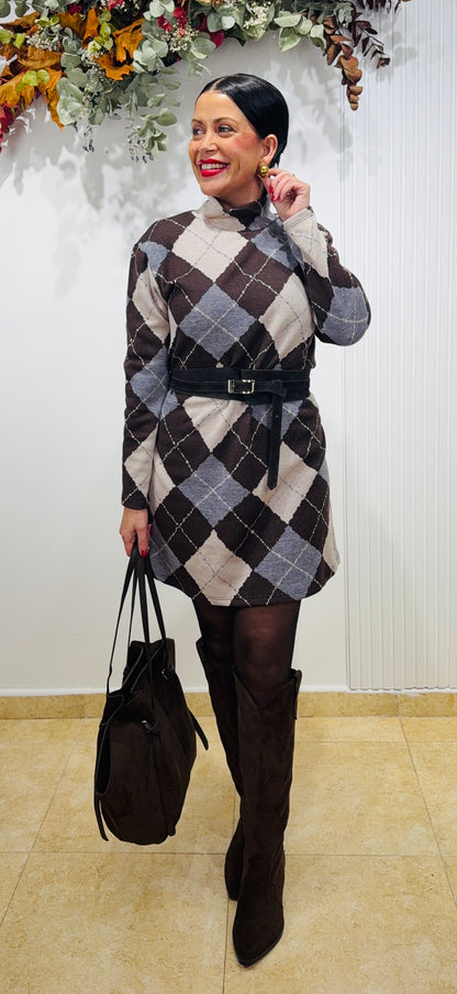 Vestido Rombos Viena