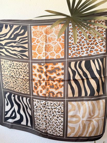 Pañuelo combi print
