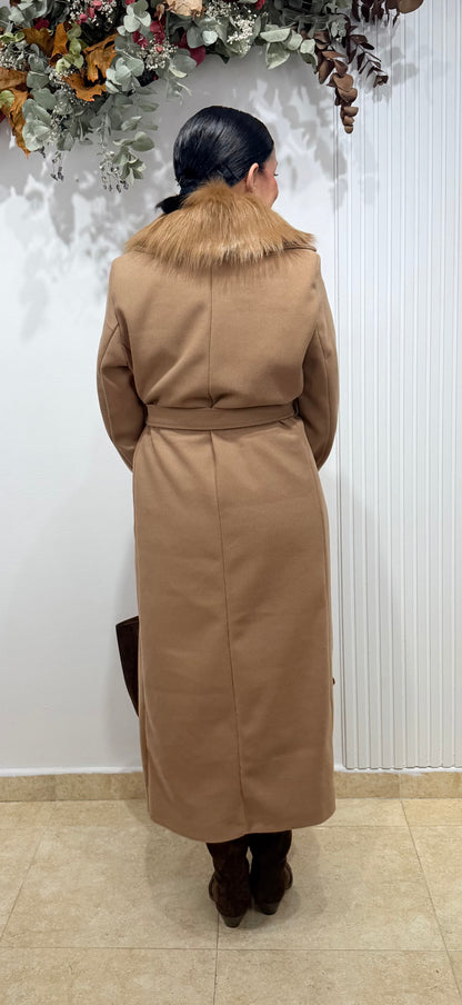 Abrigo Cristina Camel