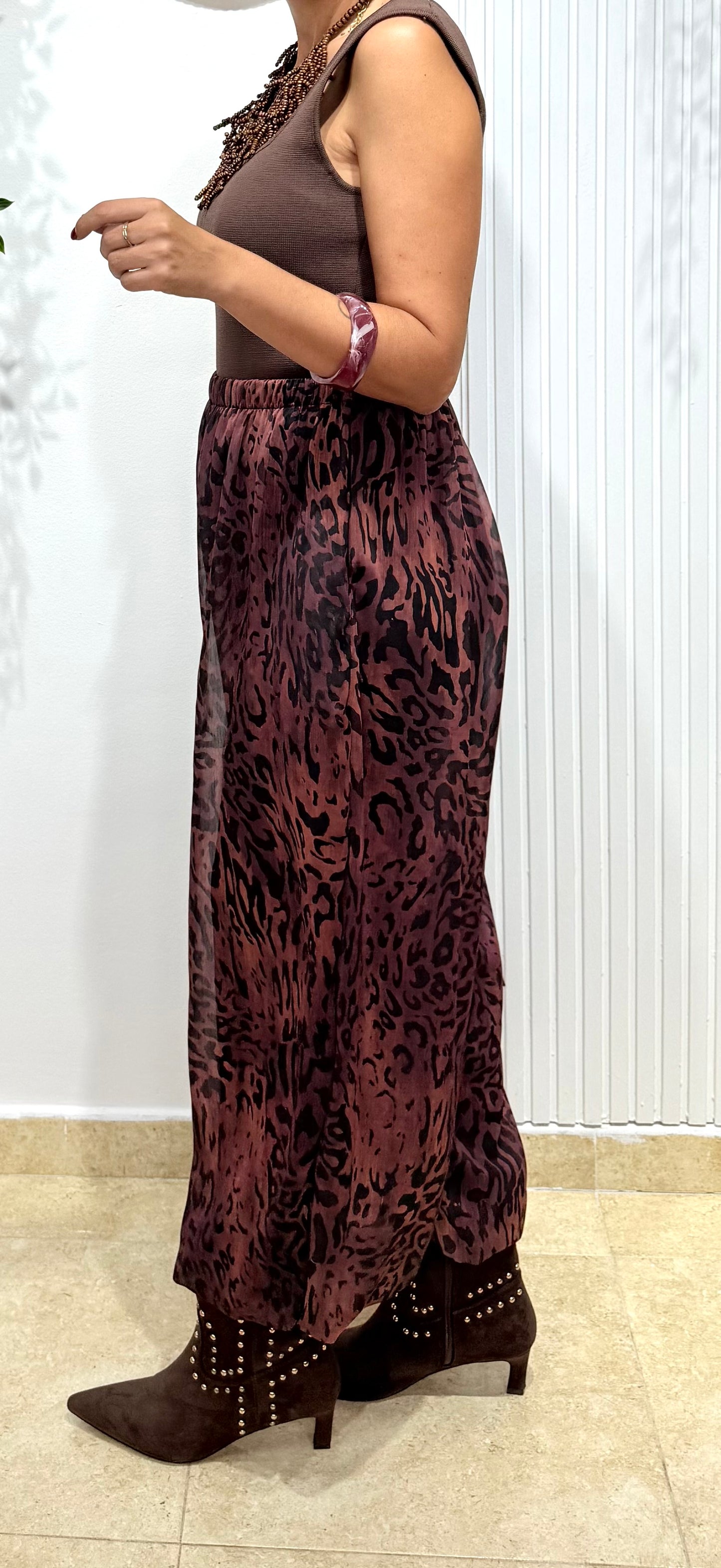 Pantalón Ballon print