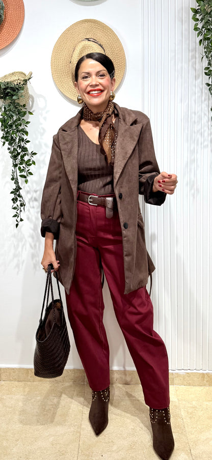 Blazer Antelina Chocolate