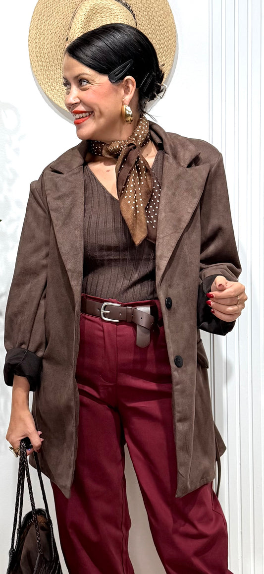 Blazer Antelina Chocolate
