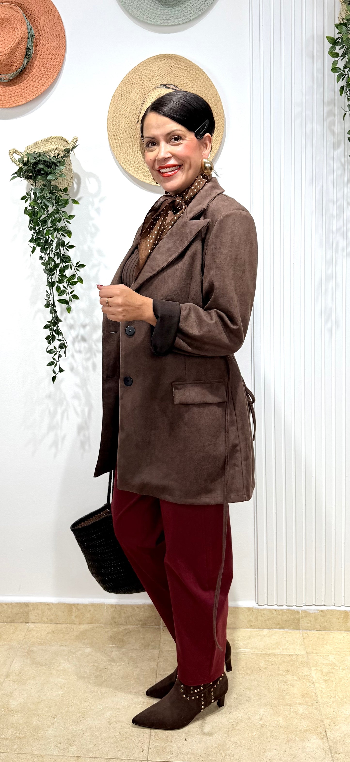 Blazer Antelina Chocolate