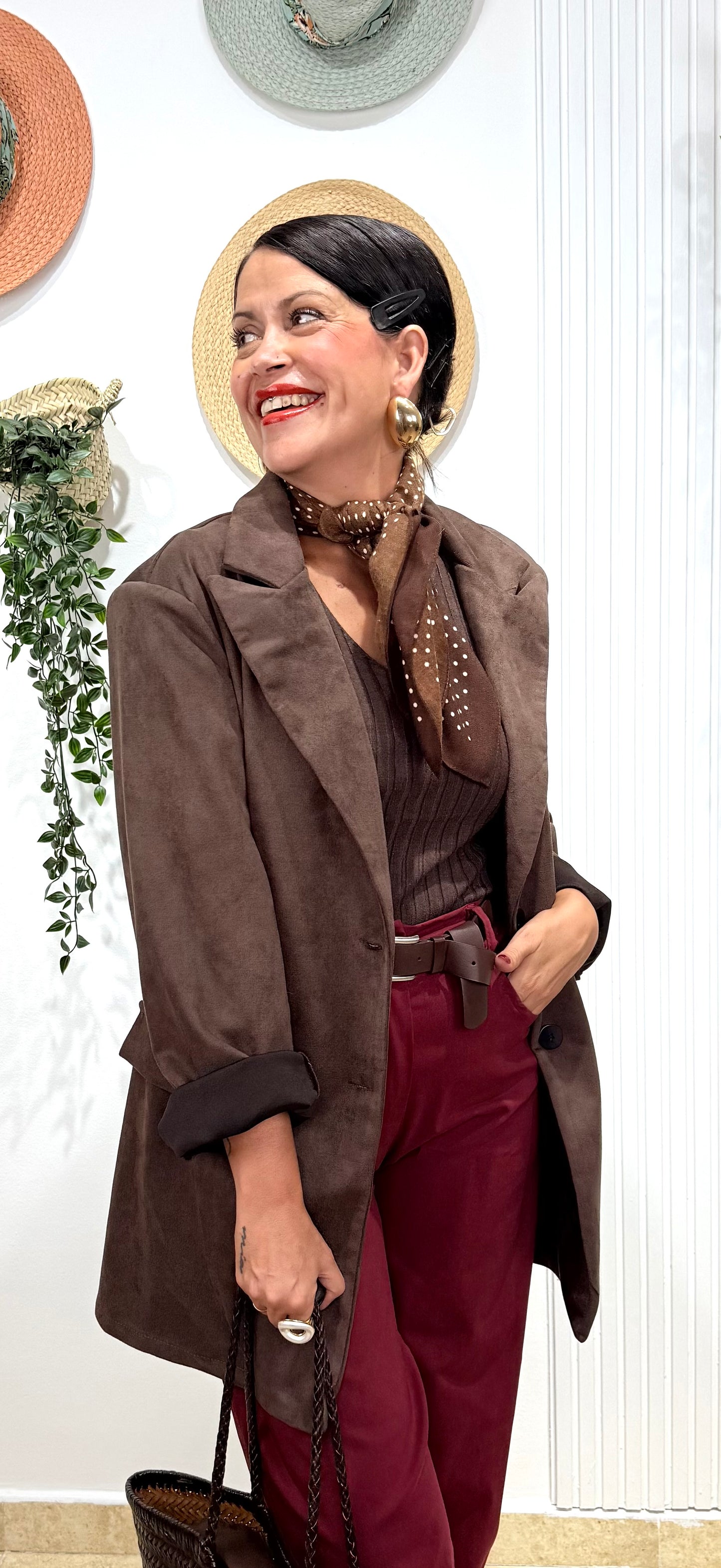 Blazer Antelina Chocolate