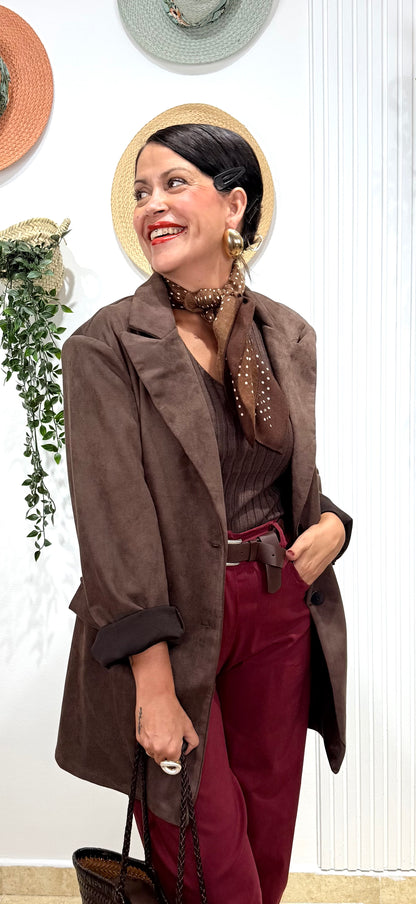 Blazer Antelina Chocolate