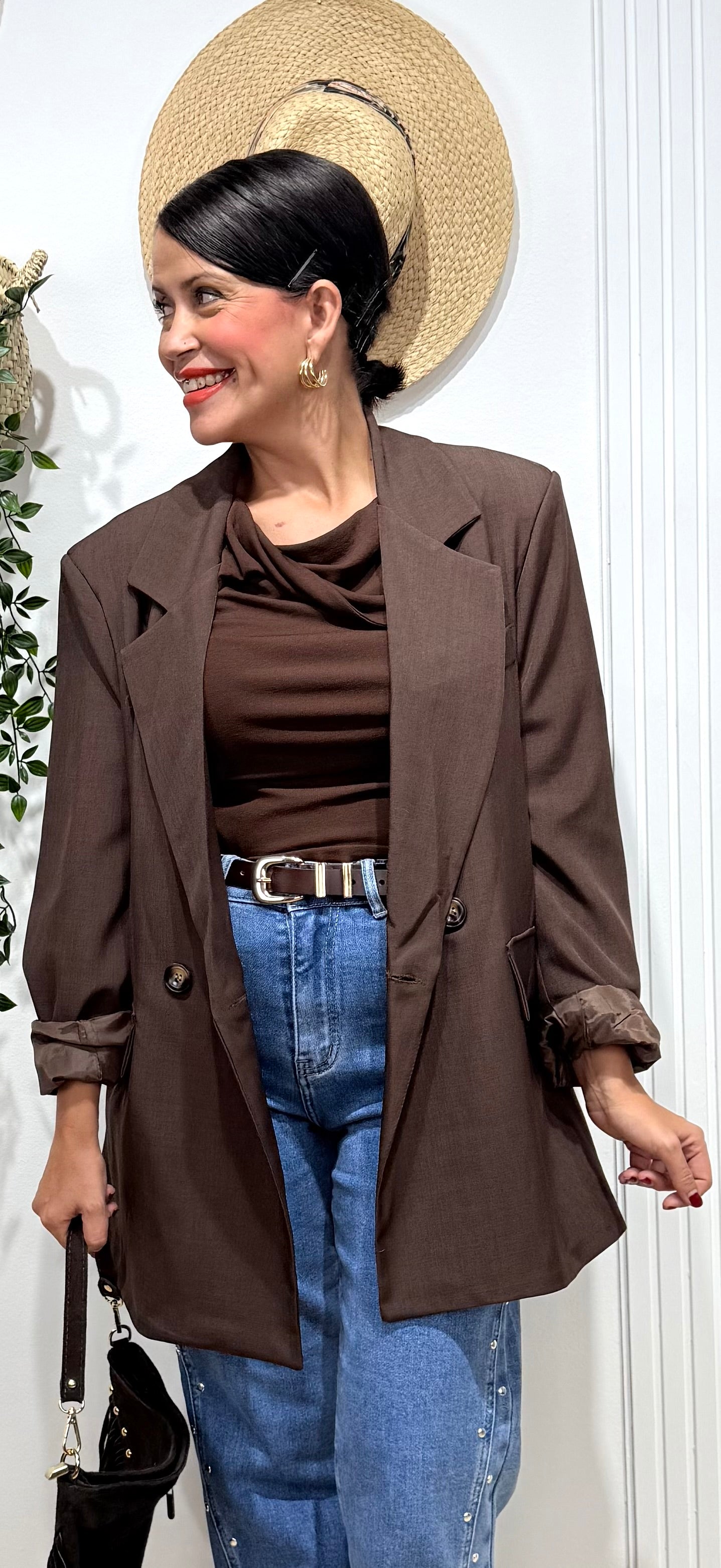 Blazer  chocolate Sara
