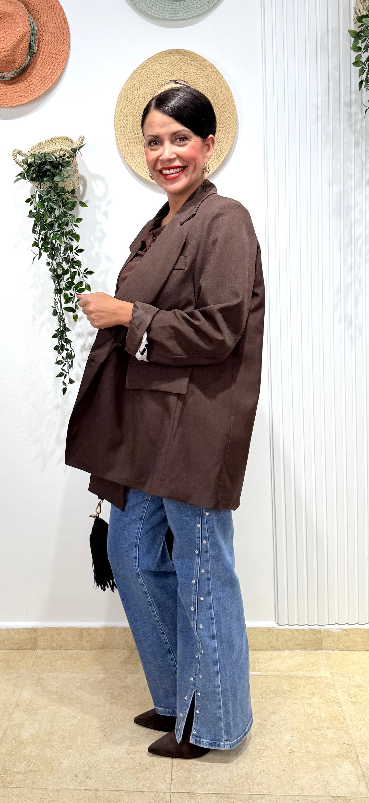 Blazer  chocolate Sara