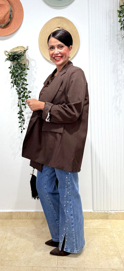 Blazer  chocolate Sara