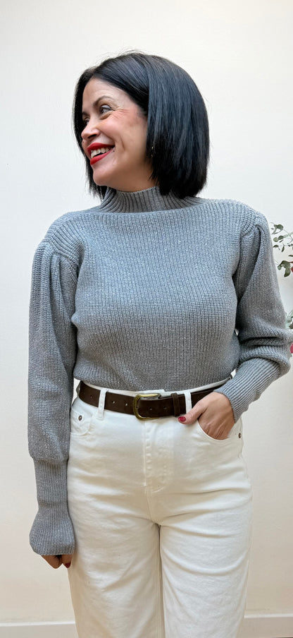 Jeans wide leg blanco Emilia