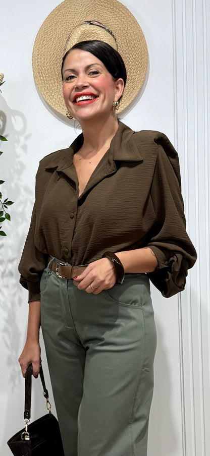 Camisa hombreras choco