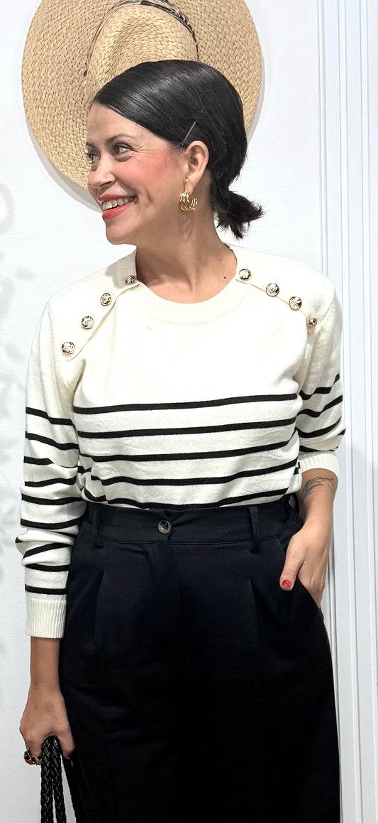 Jersey marinero detalles