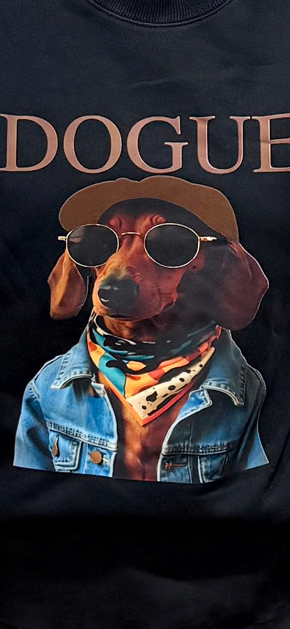 Sudadera Dog negra