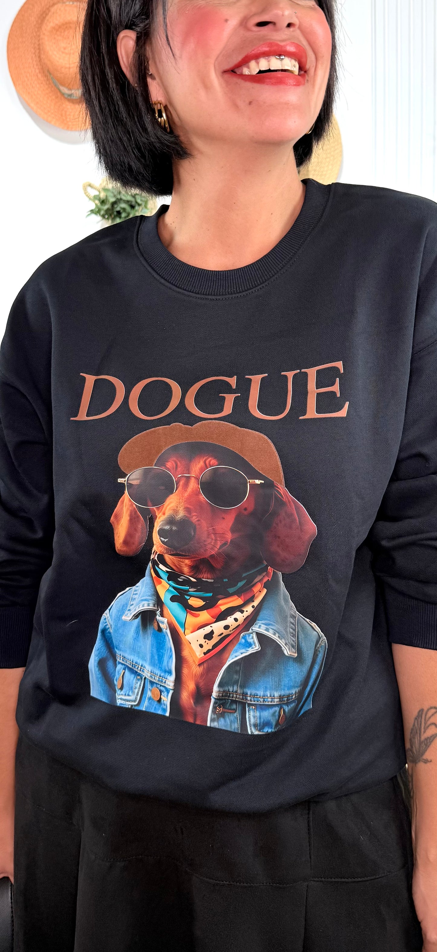 Sudadera Dog negra