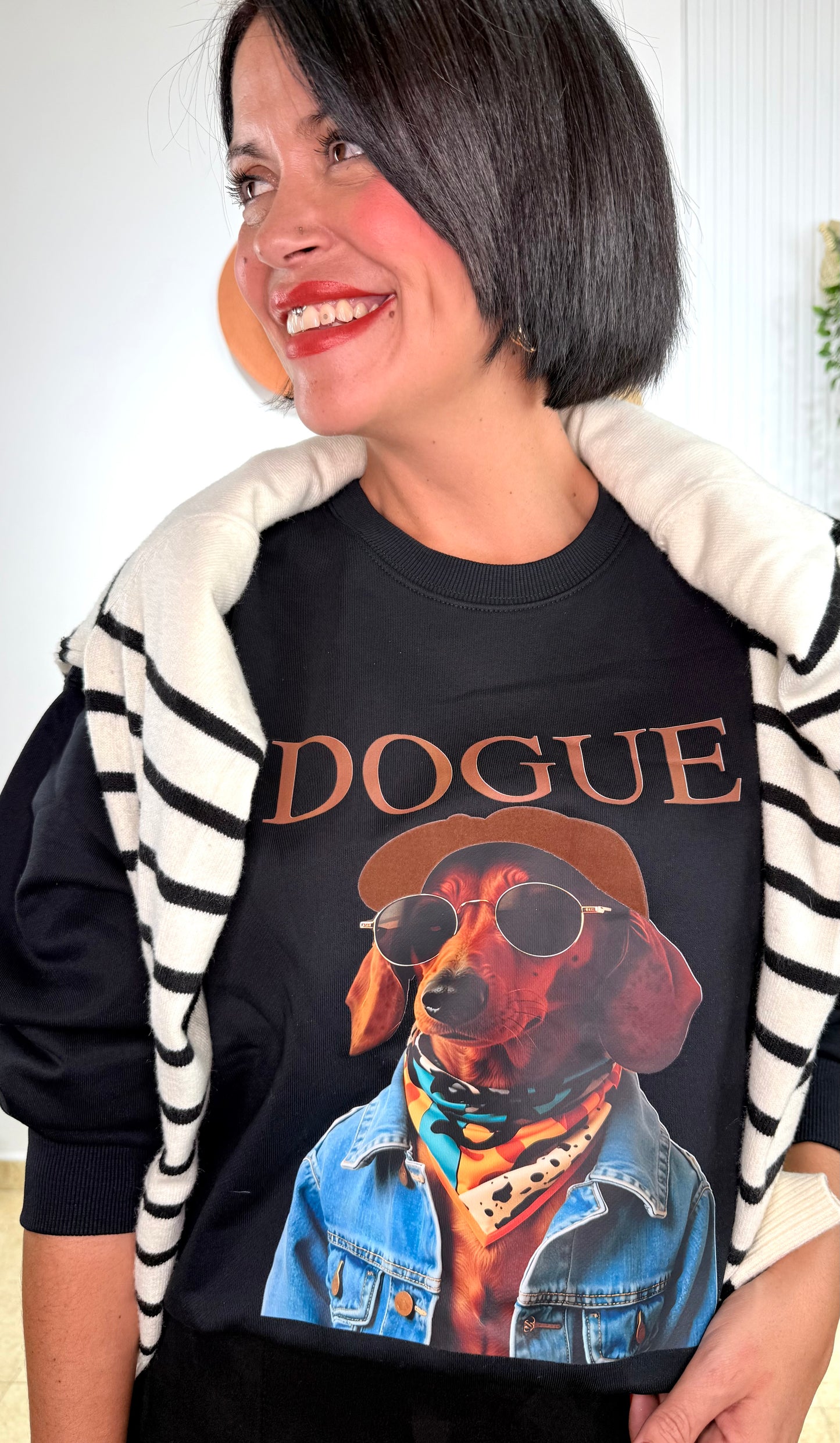 Sudadera Dog negra
