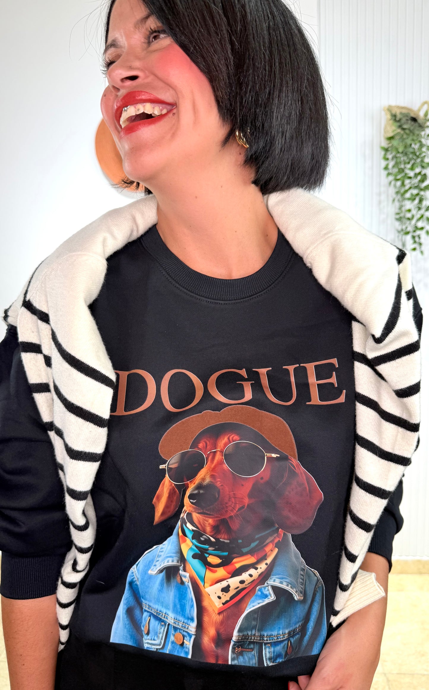 Sudadera Dog negra
