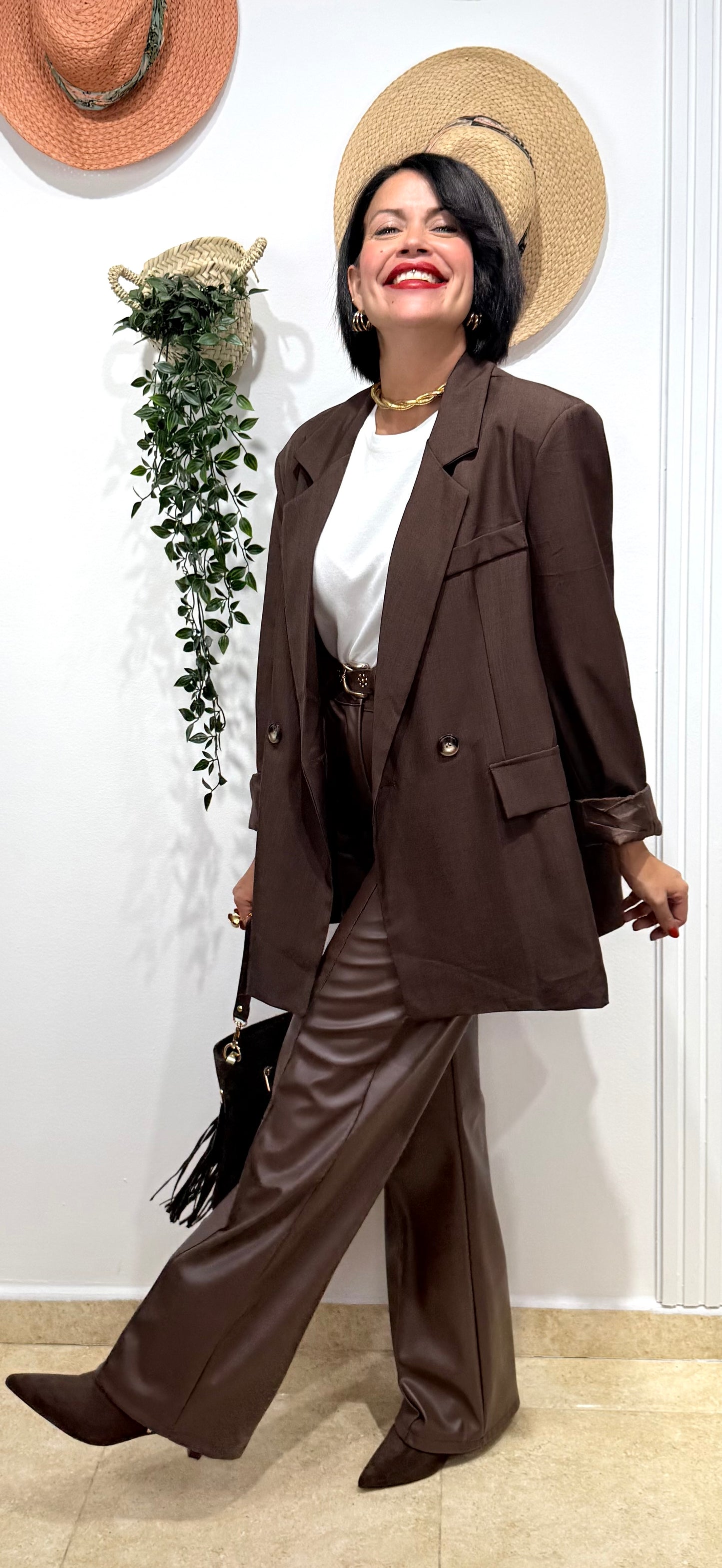 Blazer  chocolate Sara
