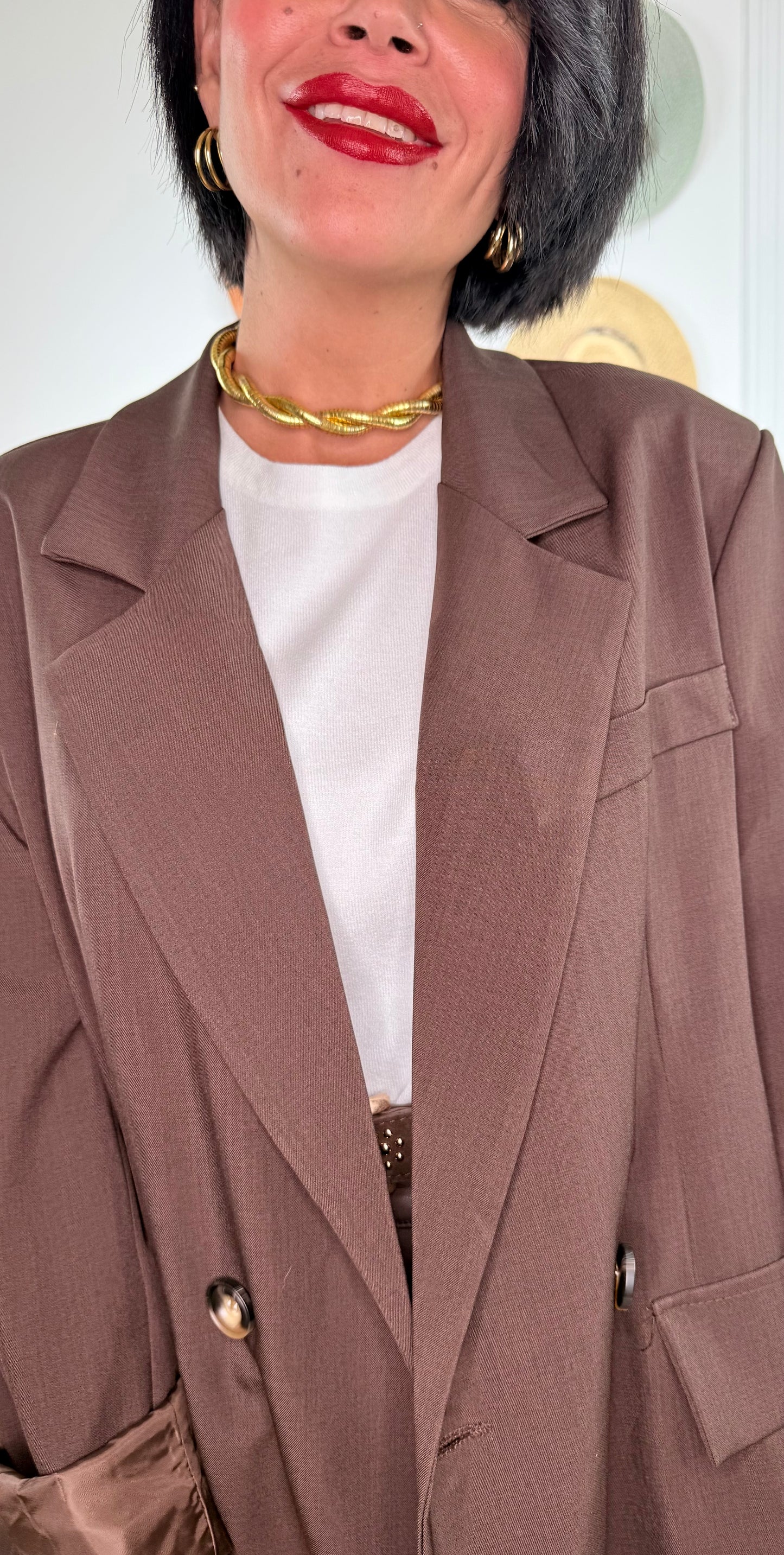 Blazer  chocolate Sara