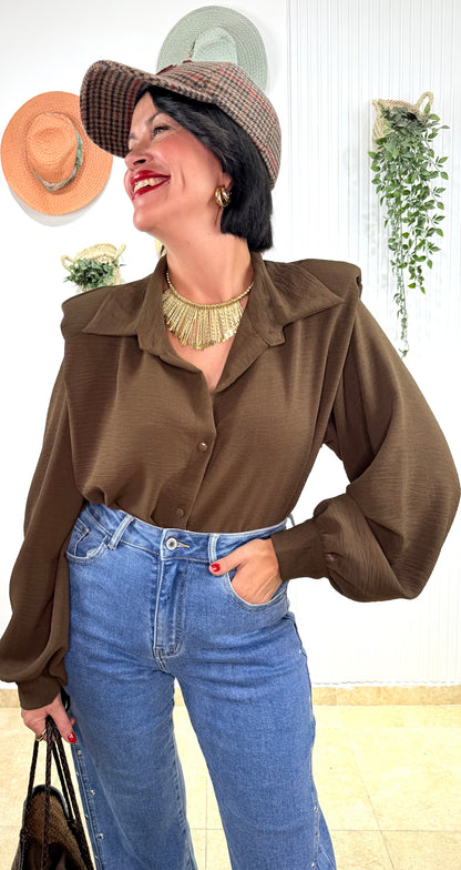 Camisa hombreras choco