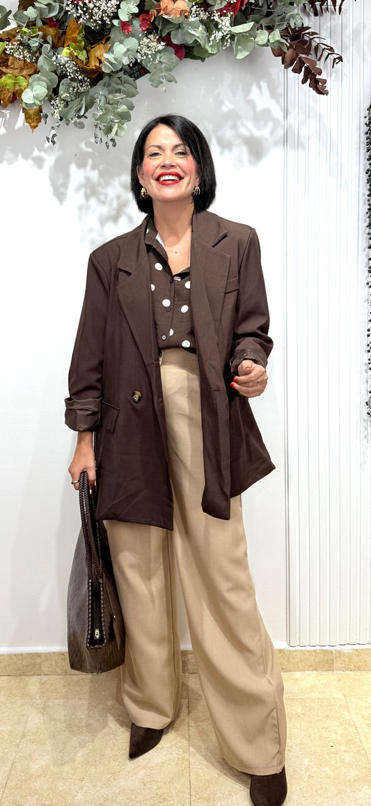 Blazer  chocolate Sara