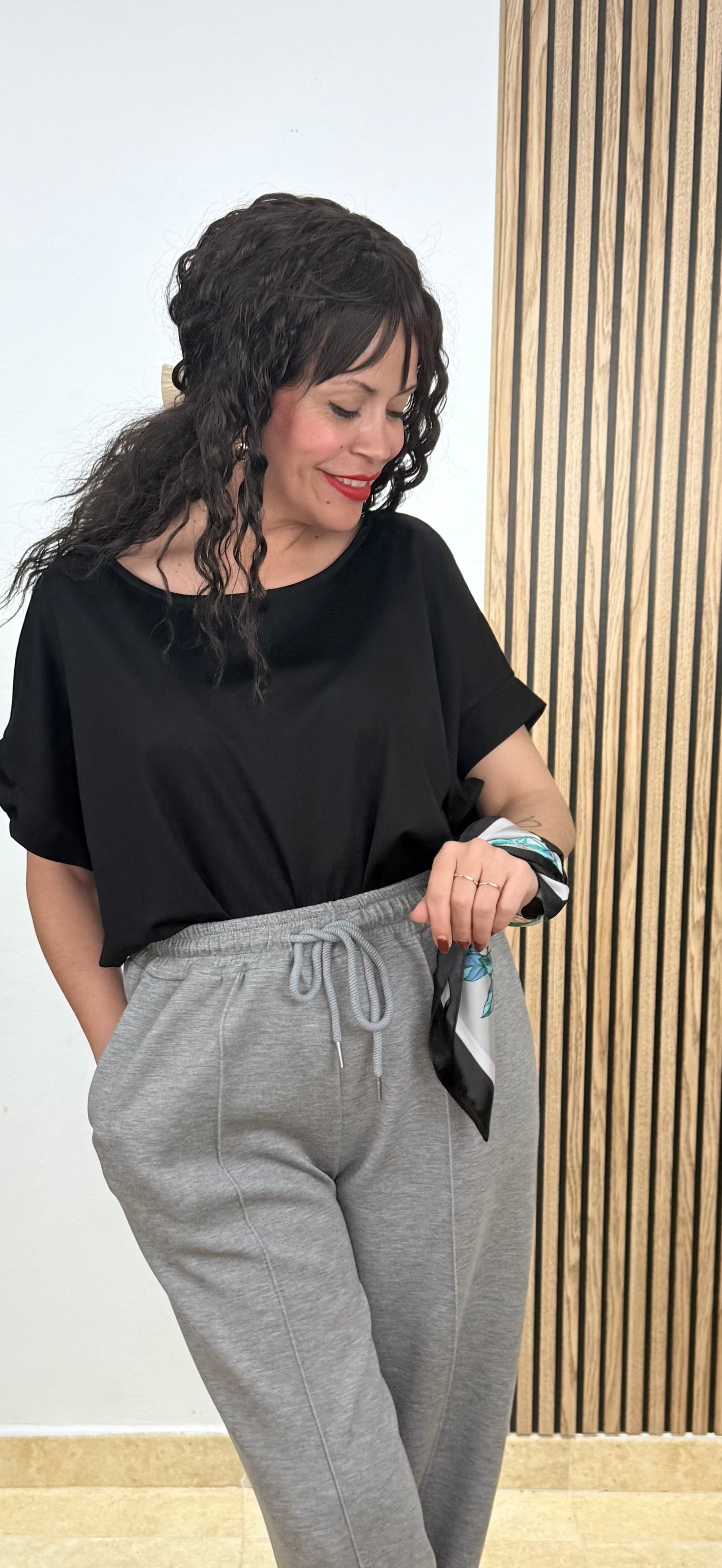 Pantalón Azahara gris