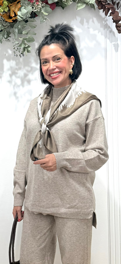 Conjunto de punto taupe