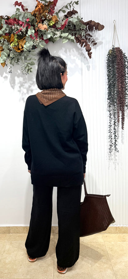 Conjunto de punto negro