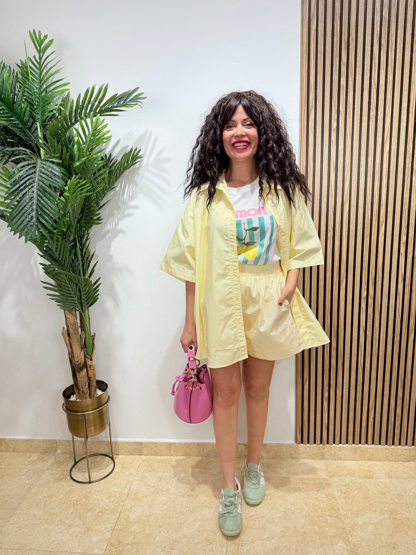 Conjunto Abril limón
