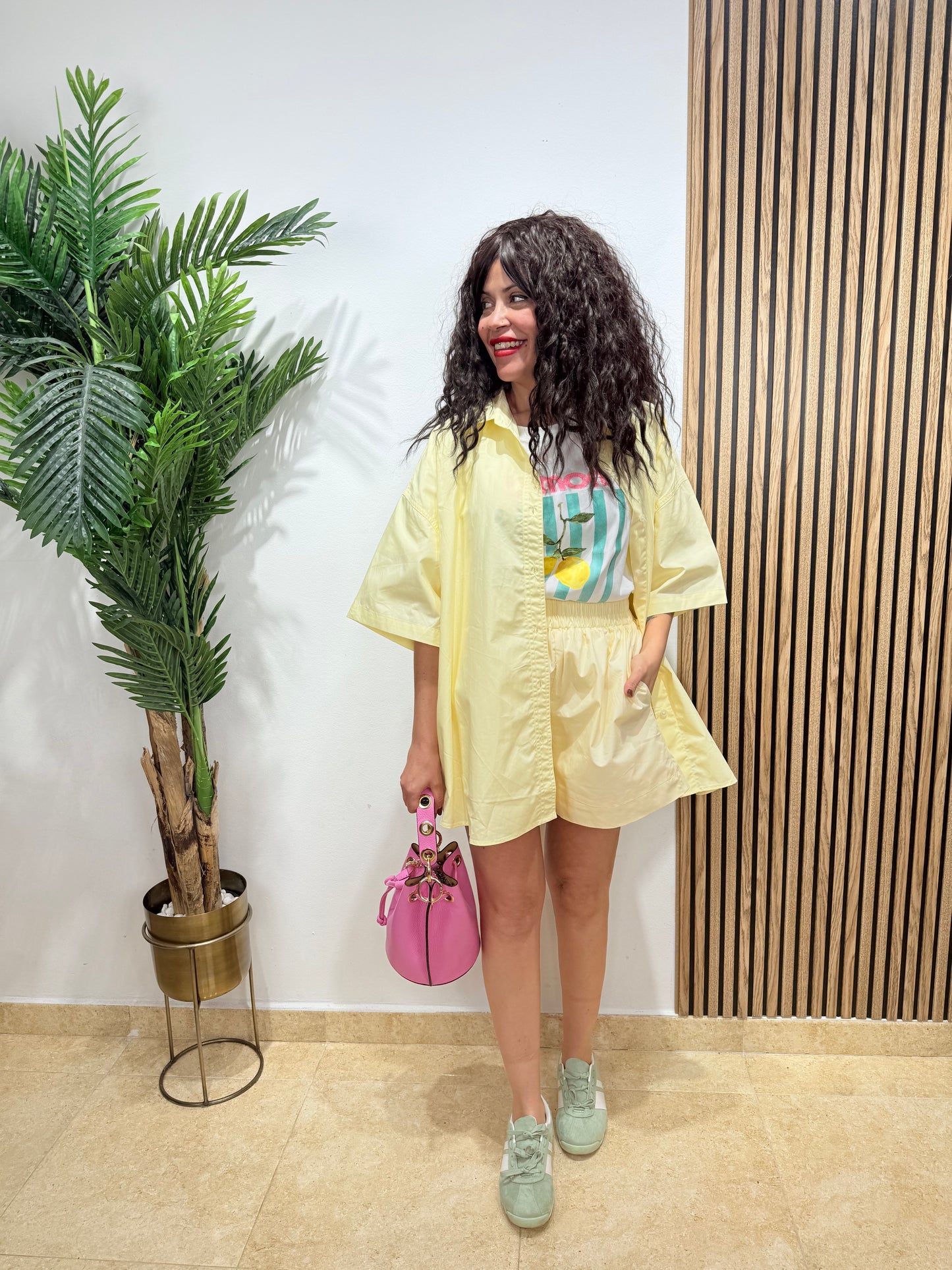 Conjunto Abril limón