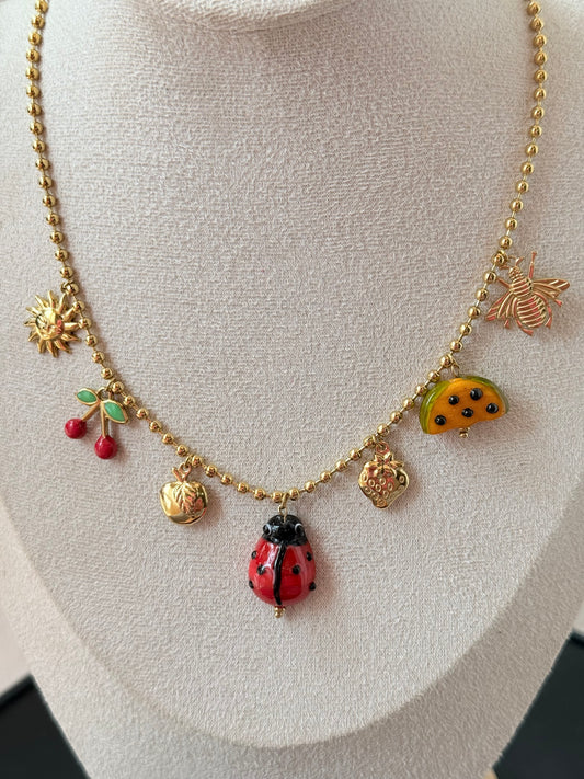 Collar abalorios summer